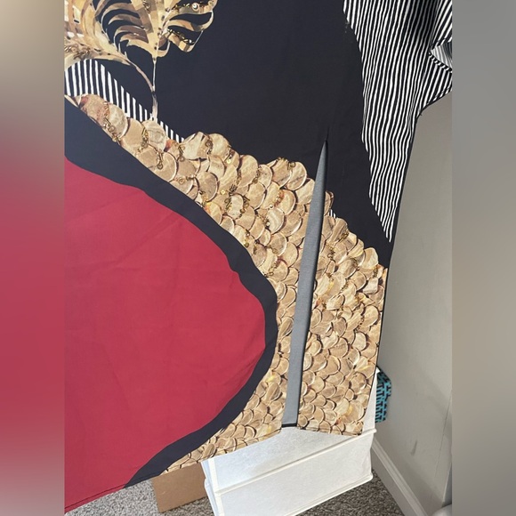 Pakistani designer Kurti shirt size large shalwar kameez maria b Asim jofa eid - Picture 7 of 10